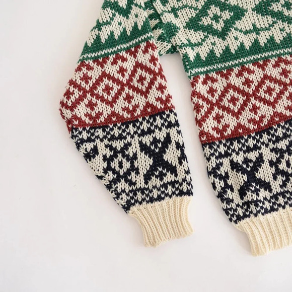 Original Cube Mulit-colour Knit Crewneck Sweater - Picture 11 of 14